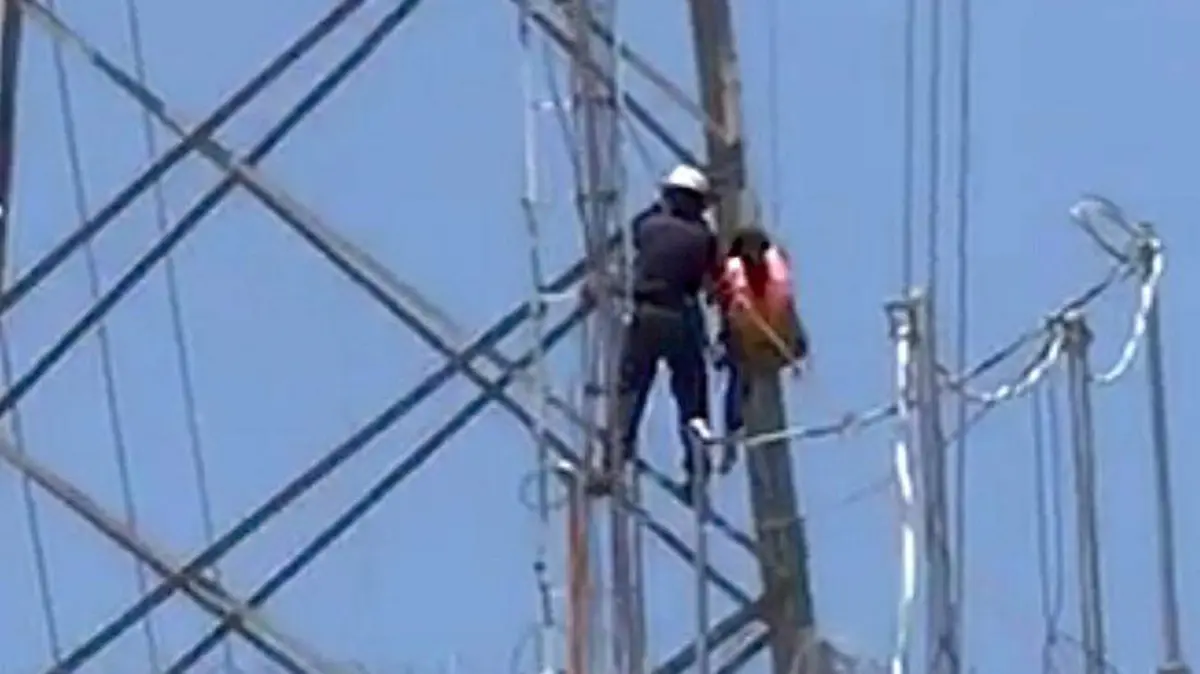 mujer antena ok