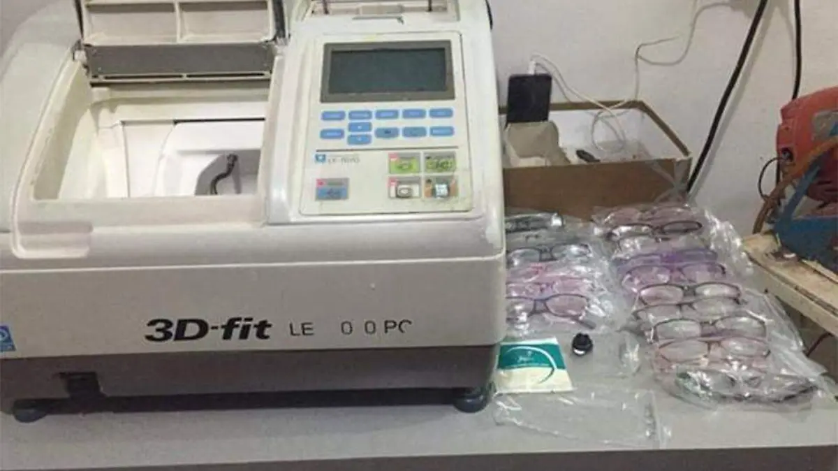 Lentes anteojos visión