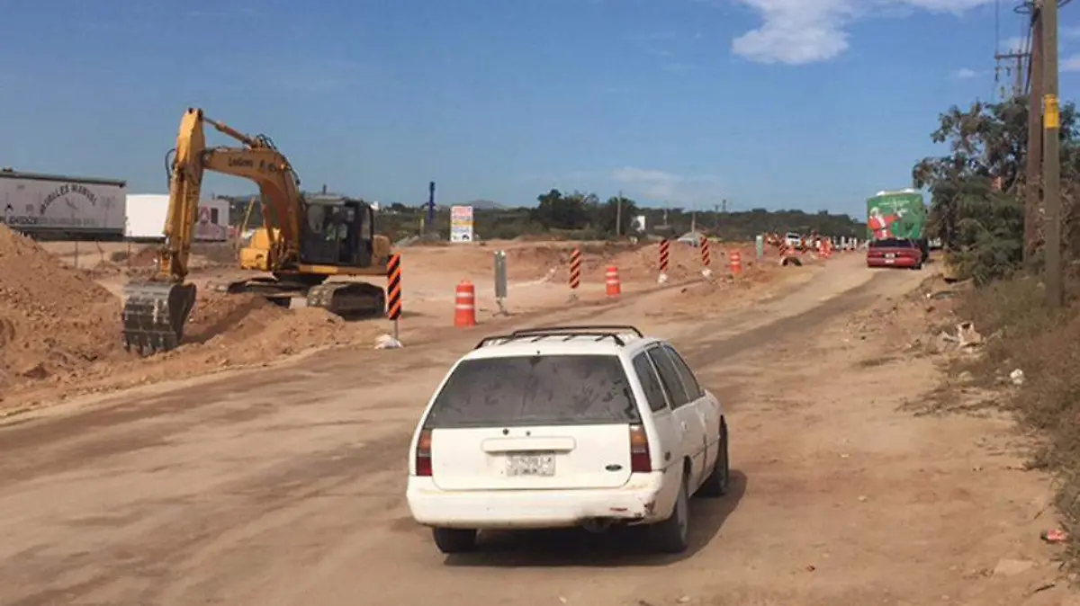 Obra calle Tamaral Los Cabos