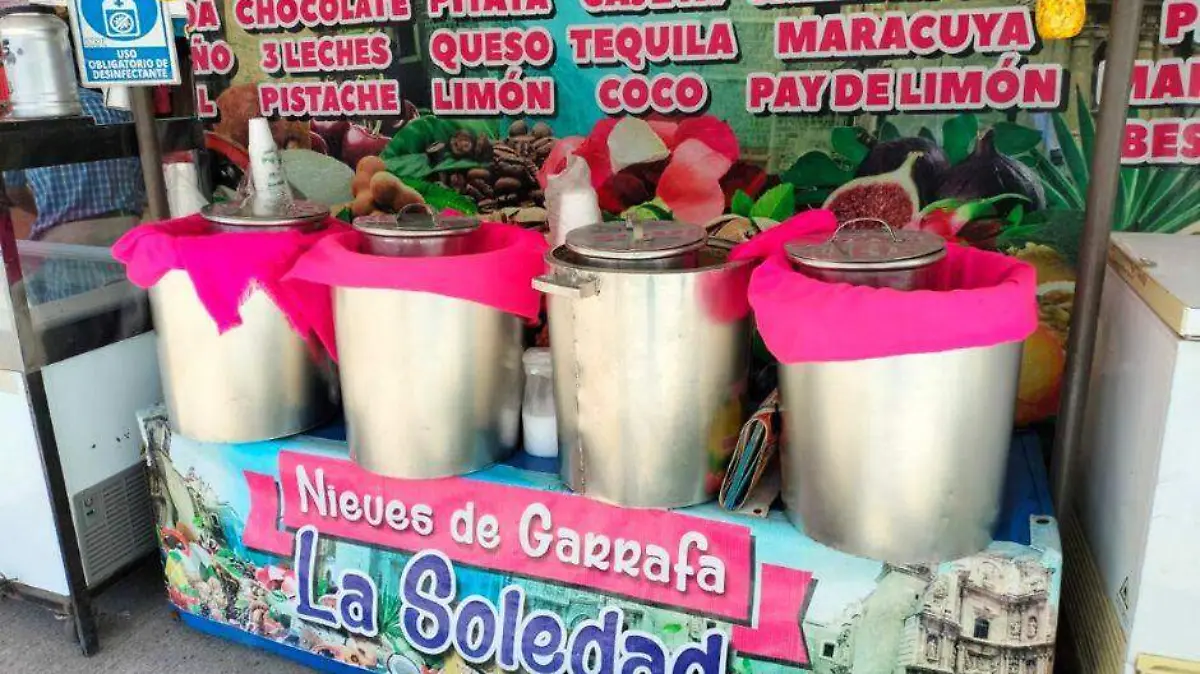 nieves oaxaca garrafa