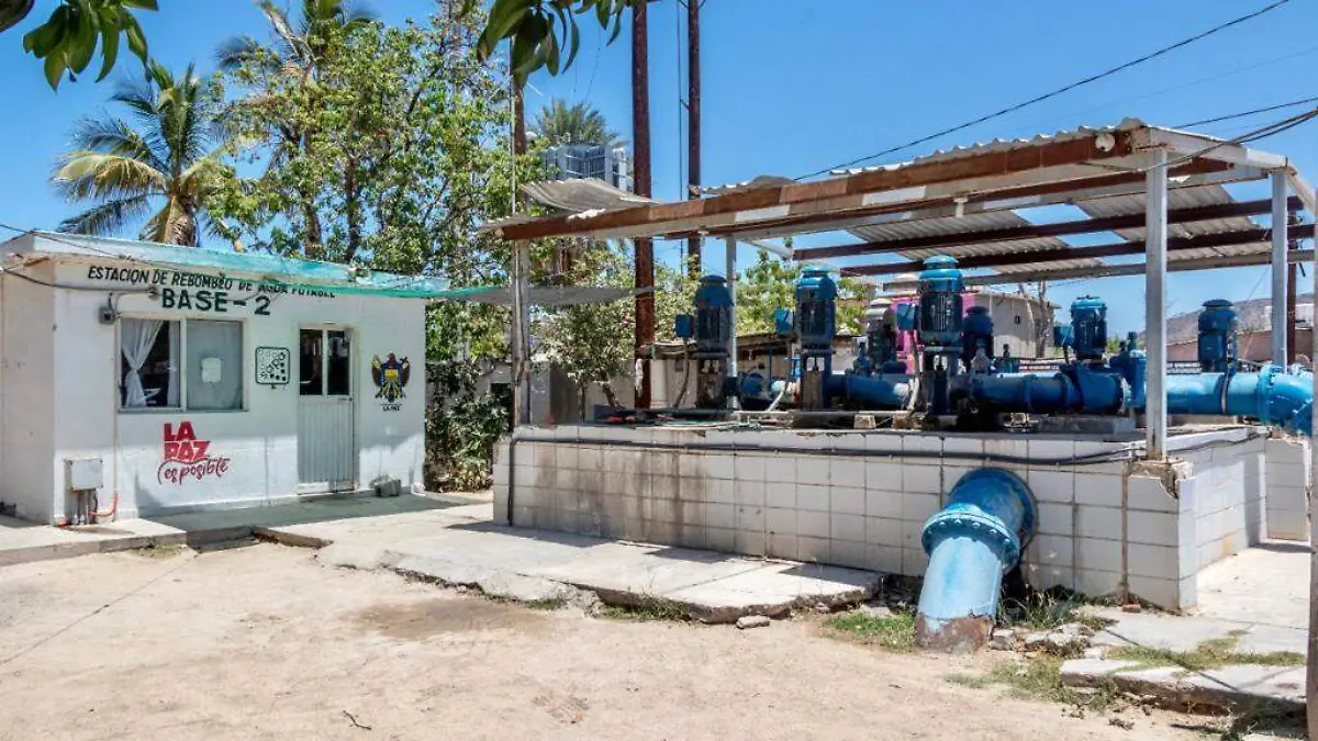 Agua potable estacion rebombeo sapa