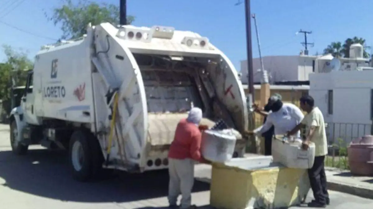 recolecion de basura en loreto