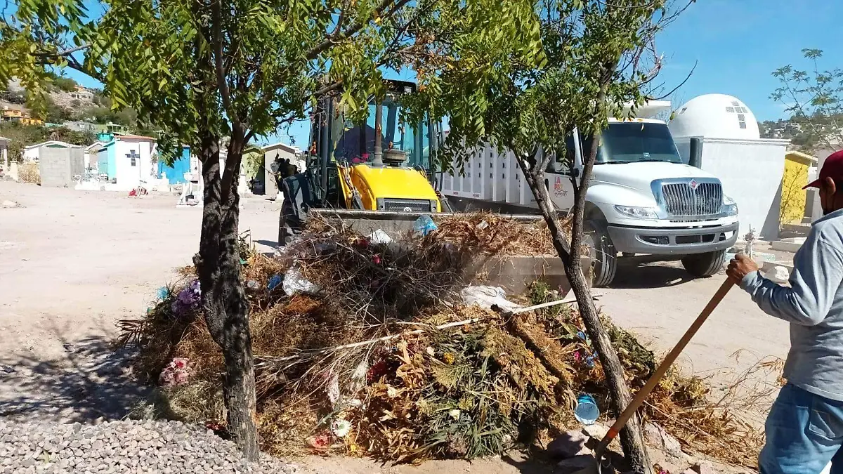 Limpieza panteon san juanes