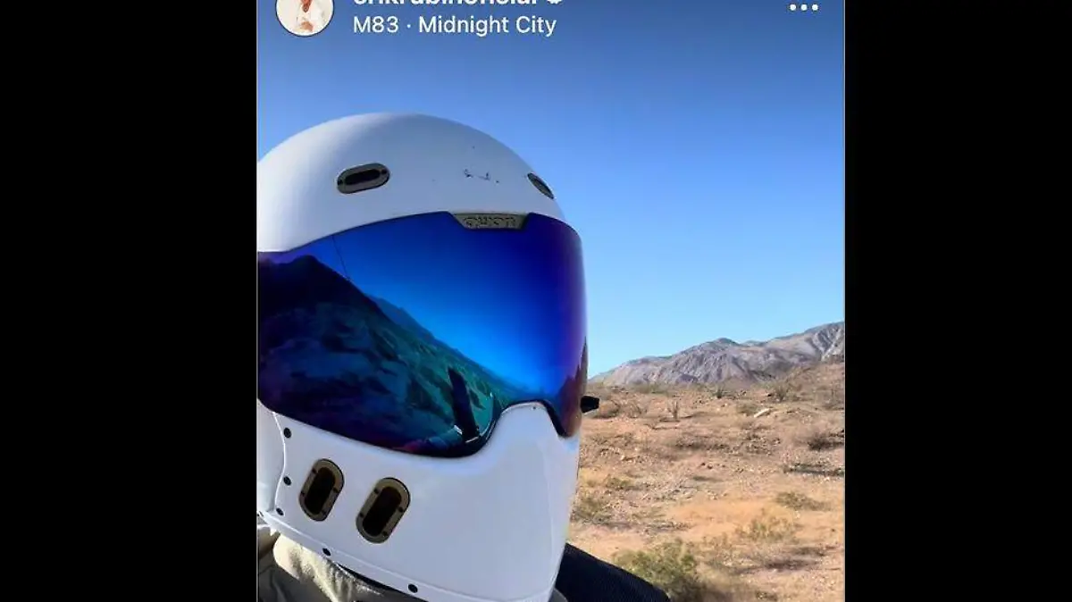 Erik Rubin recorrer BCS en moto