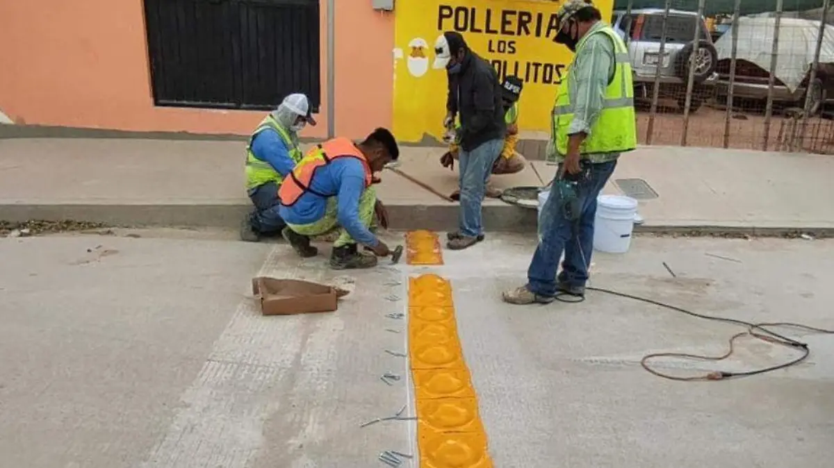 Tope obras calles Los Cabos