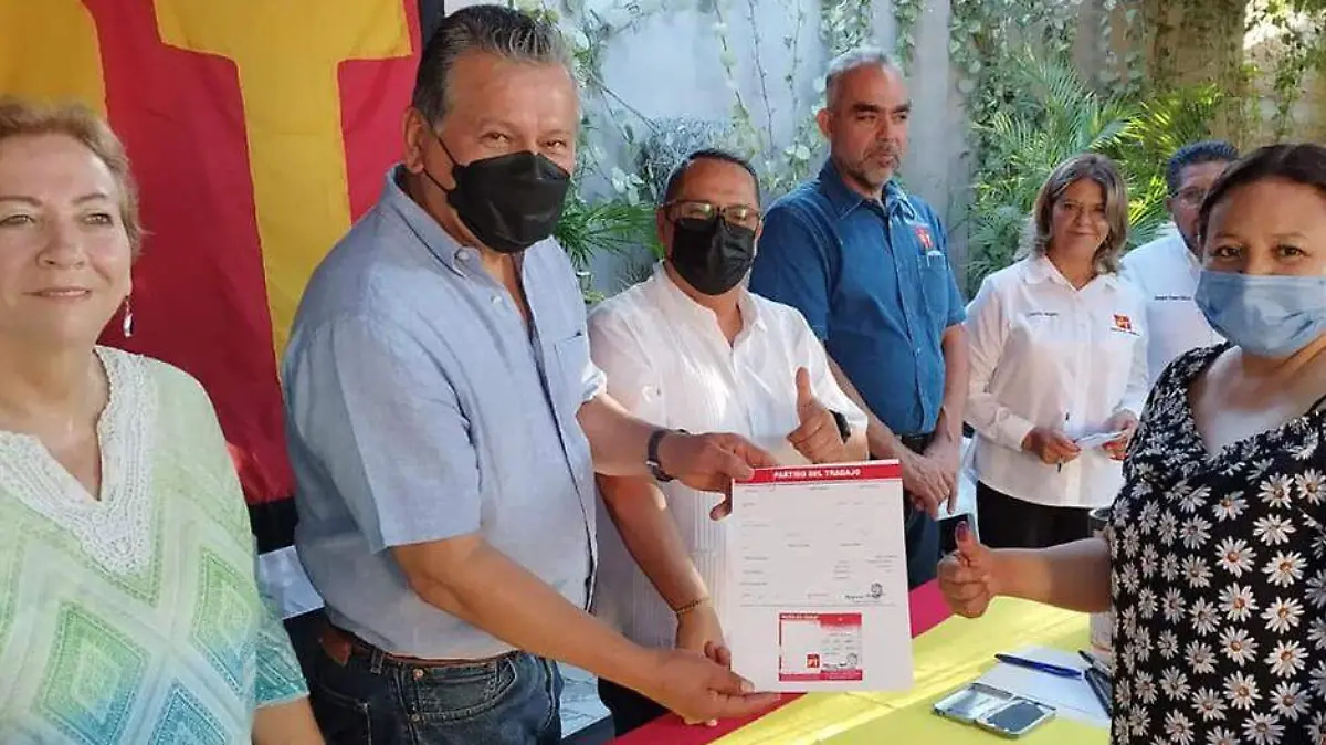 Afiliacion Partido del Trabajo PT