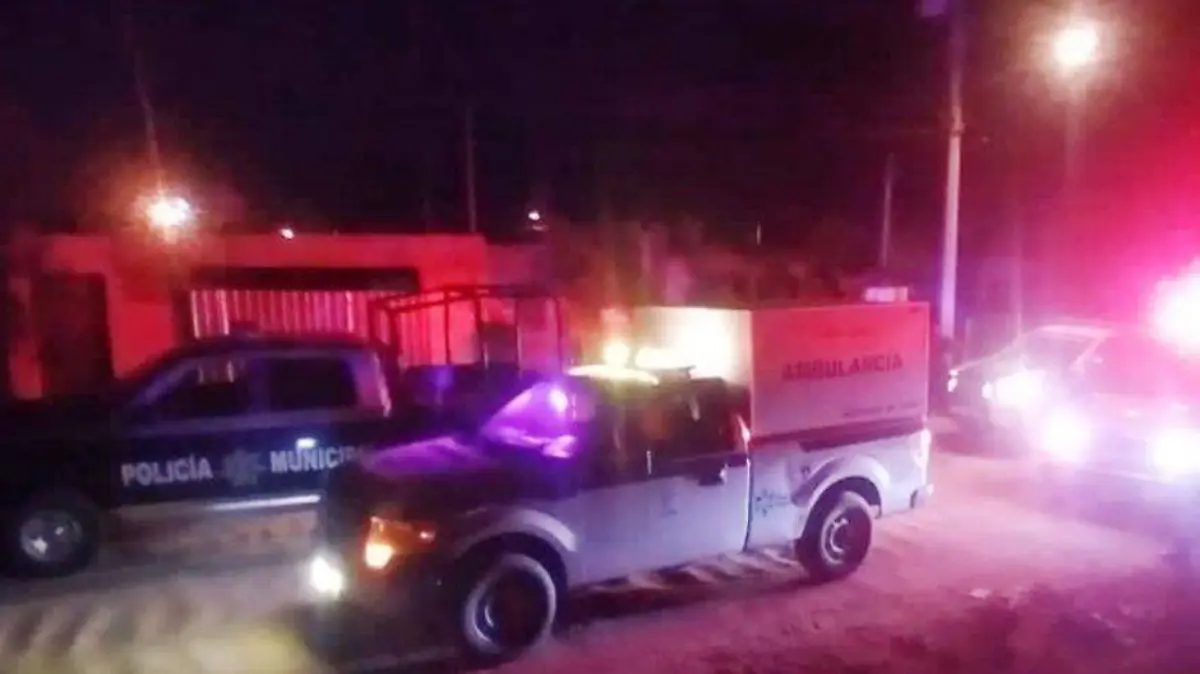 golpean a paraje en la paz