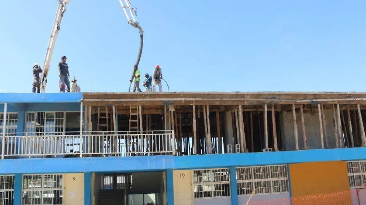 Rehabilitación de escuelas en BCS