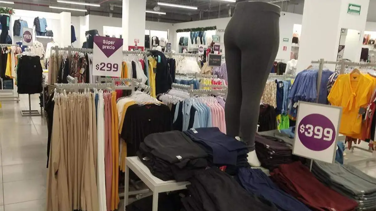 Ventas diciembre  tienda departamental La Paz