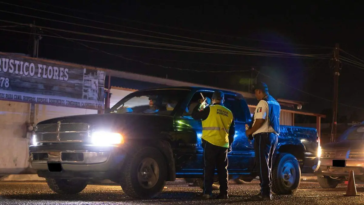 policia alcoholimetro la paz