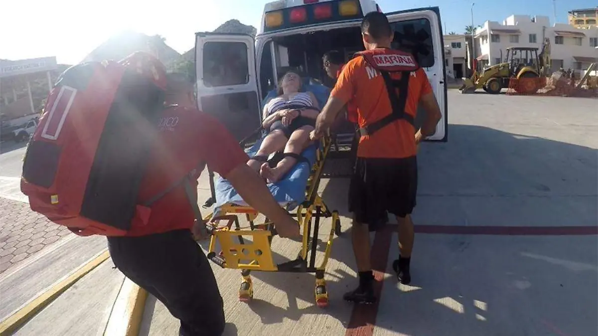 Rescate turista polaca