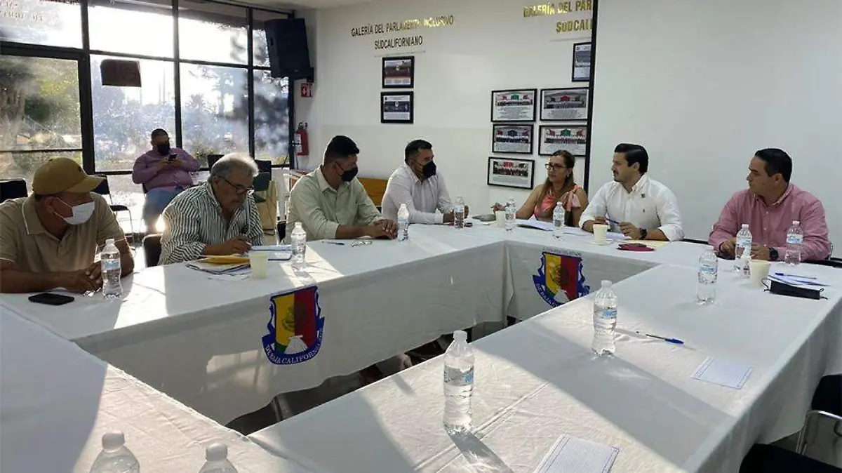 Eduardo Van Wormer se reunio delegados La Paz