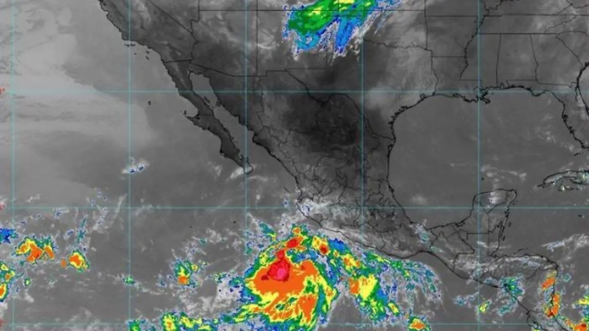Depresión tropical “Dieciséis-E”