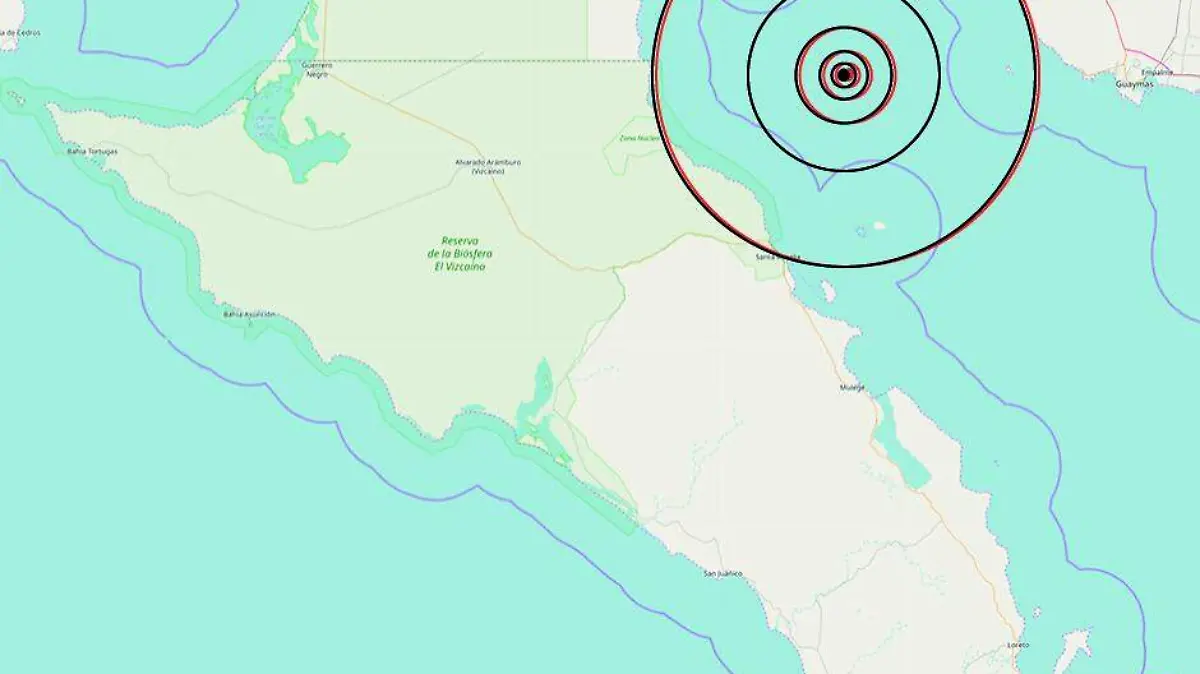 Dos sismo Santa Rosalía