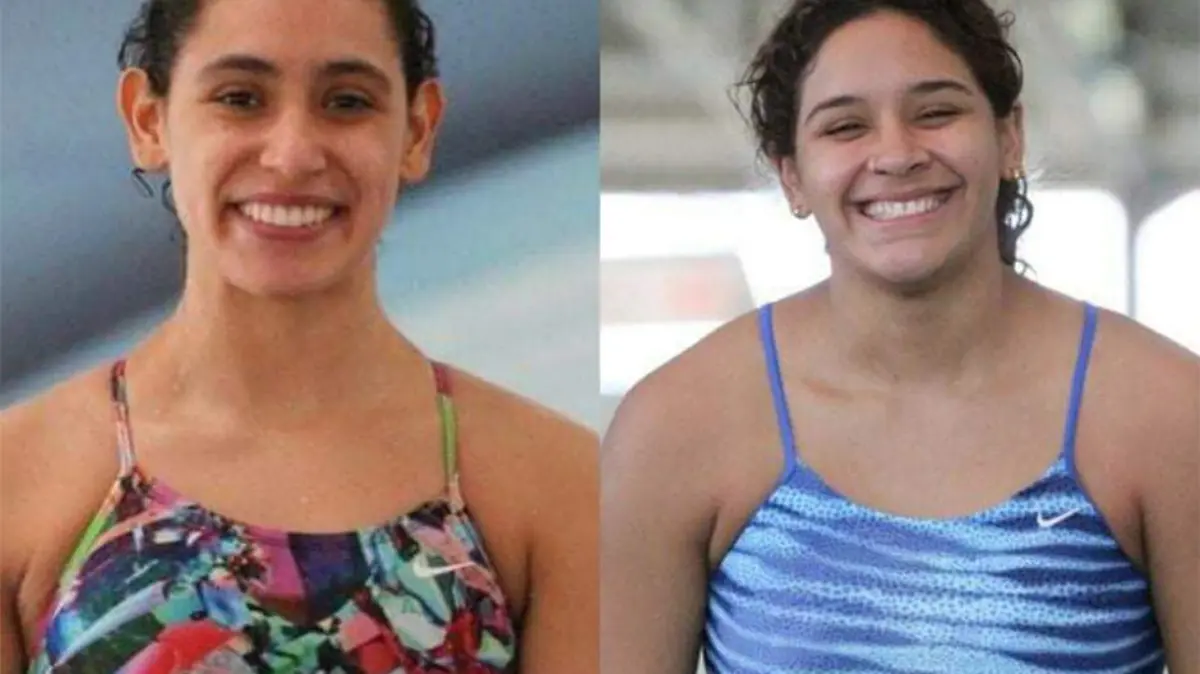 Clavadistas Aranza Vázquez y Gabriela Agundez