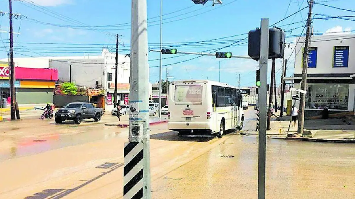 Transporte publico calles Los Cabos