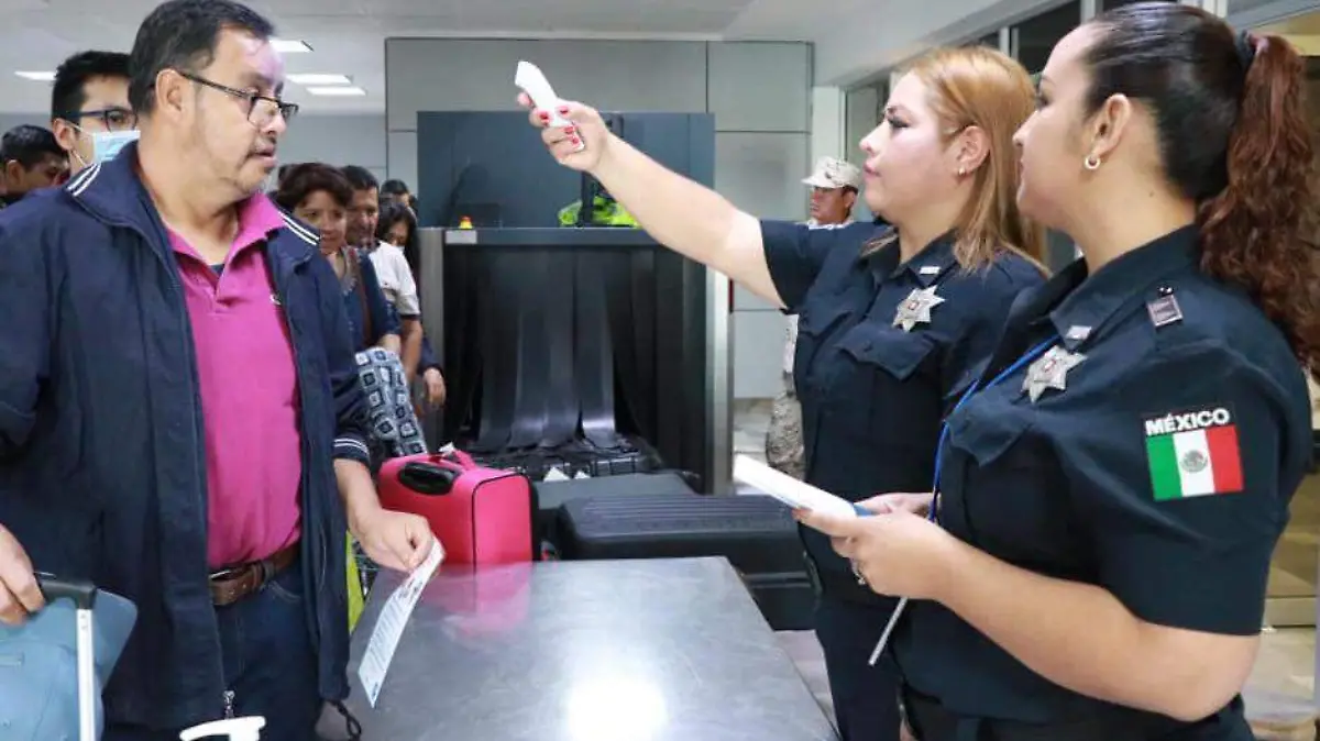 Coronavirus salud aeropuerto 01