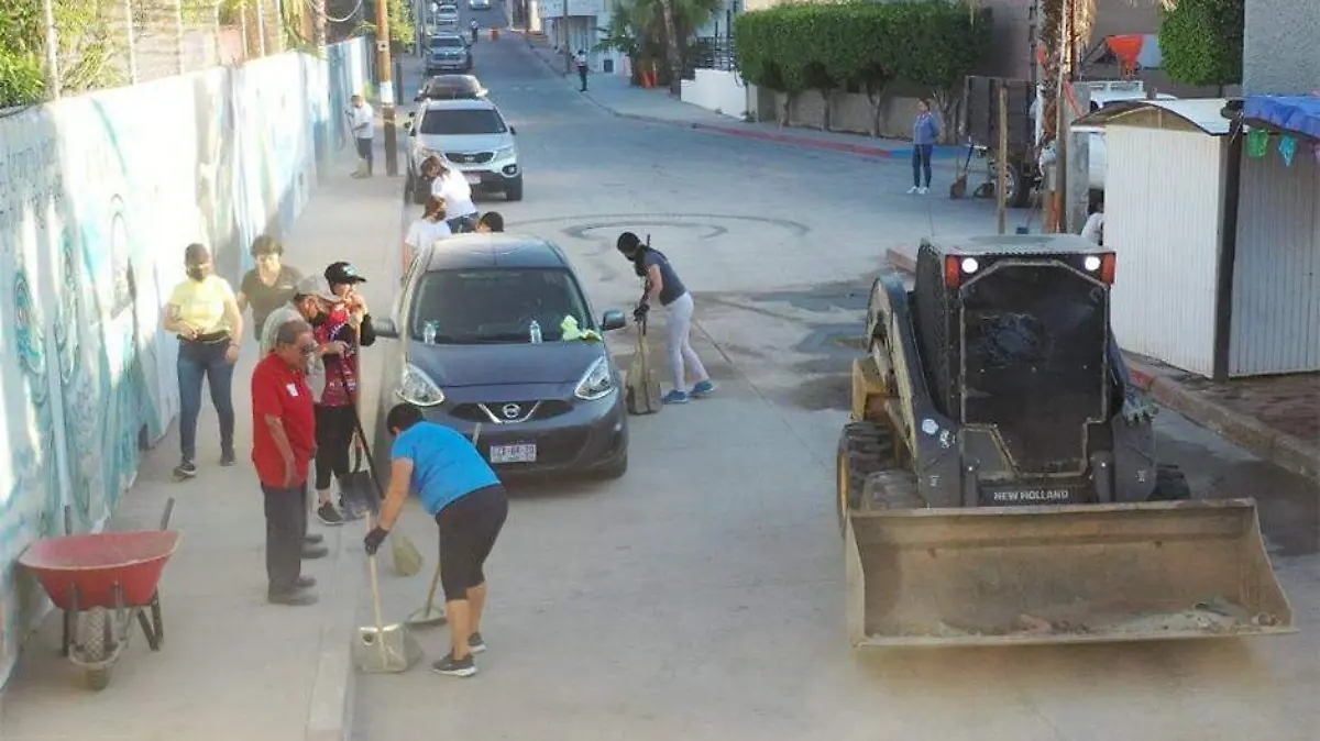 Limpieza calles san jose del cabo