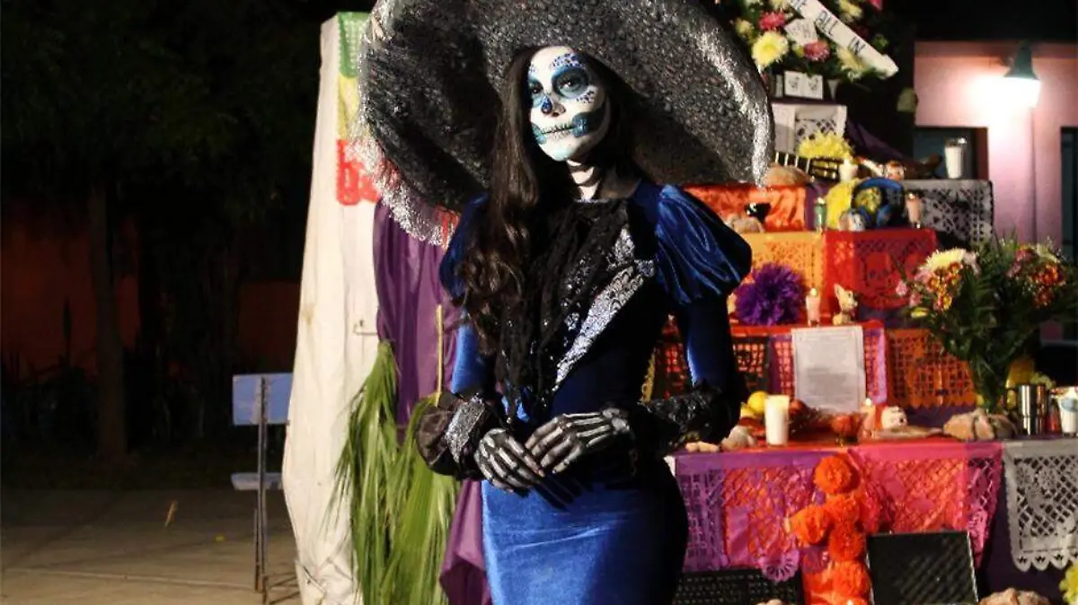 Catrina altar muertos UniPaz