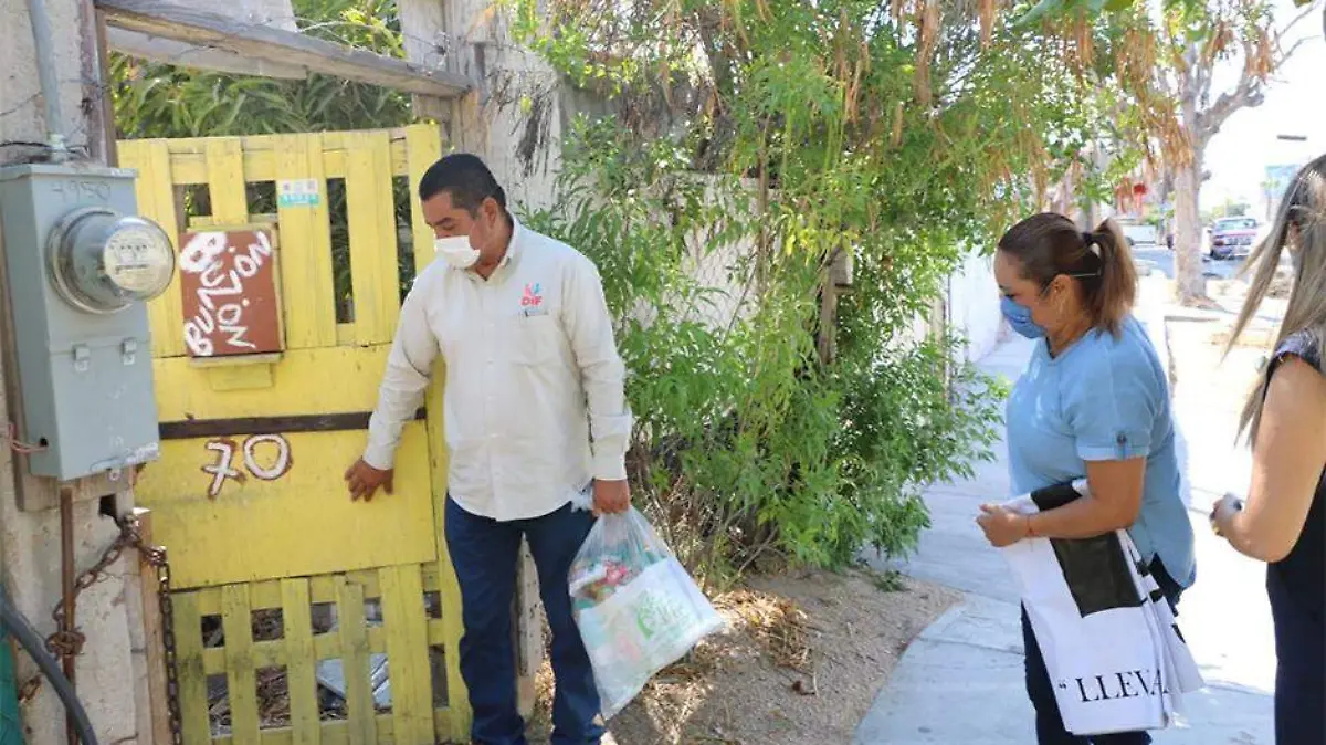 Apoyo colonia La Paz