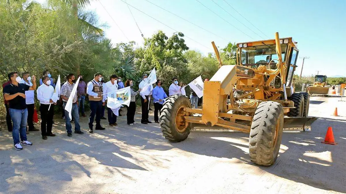 Leggs banderazo pavimentacion