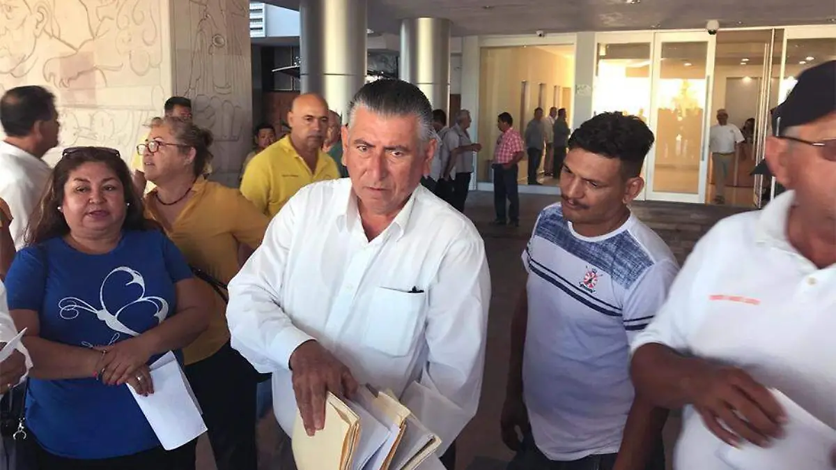 Manifestaciónn Taxistas BCS 1