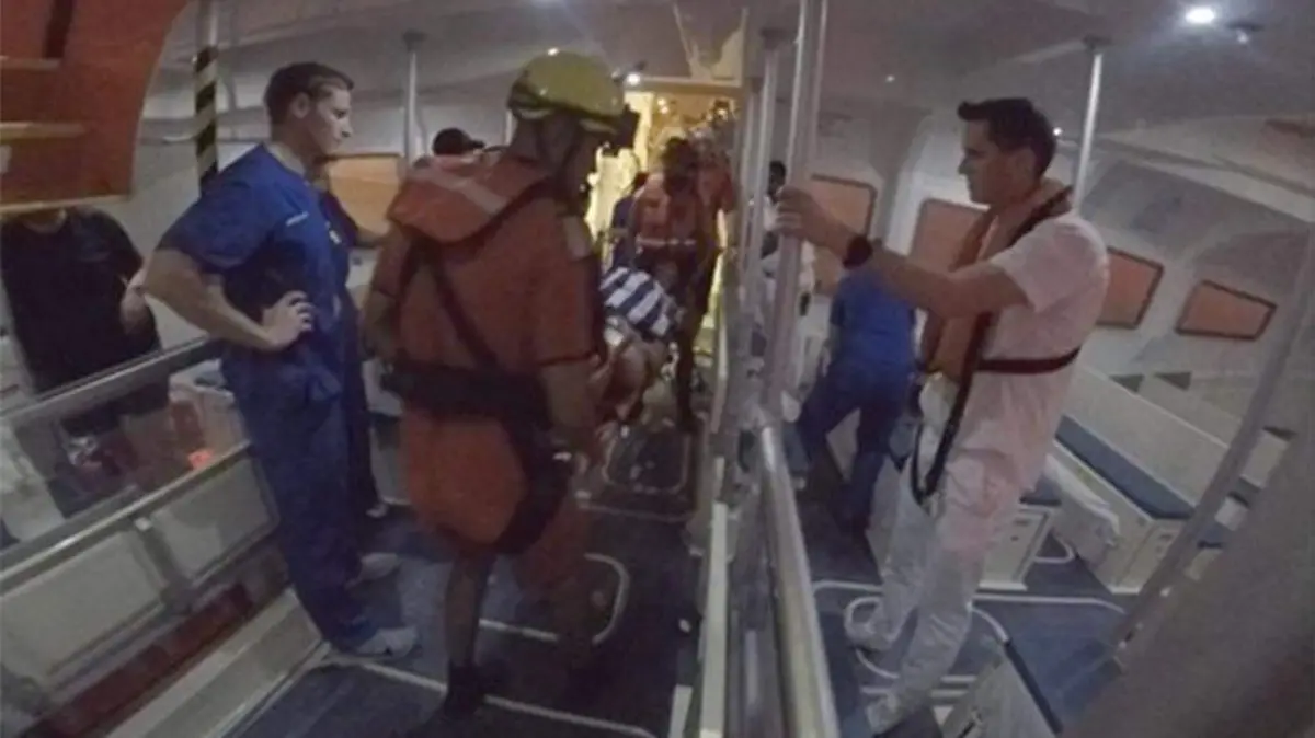 Marina rescata inconciente 1