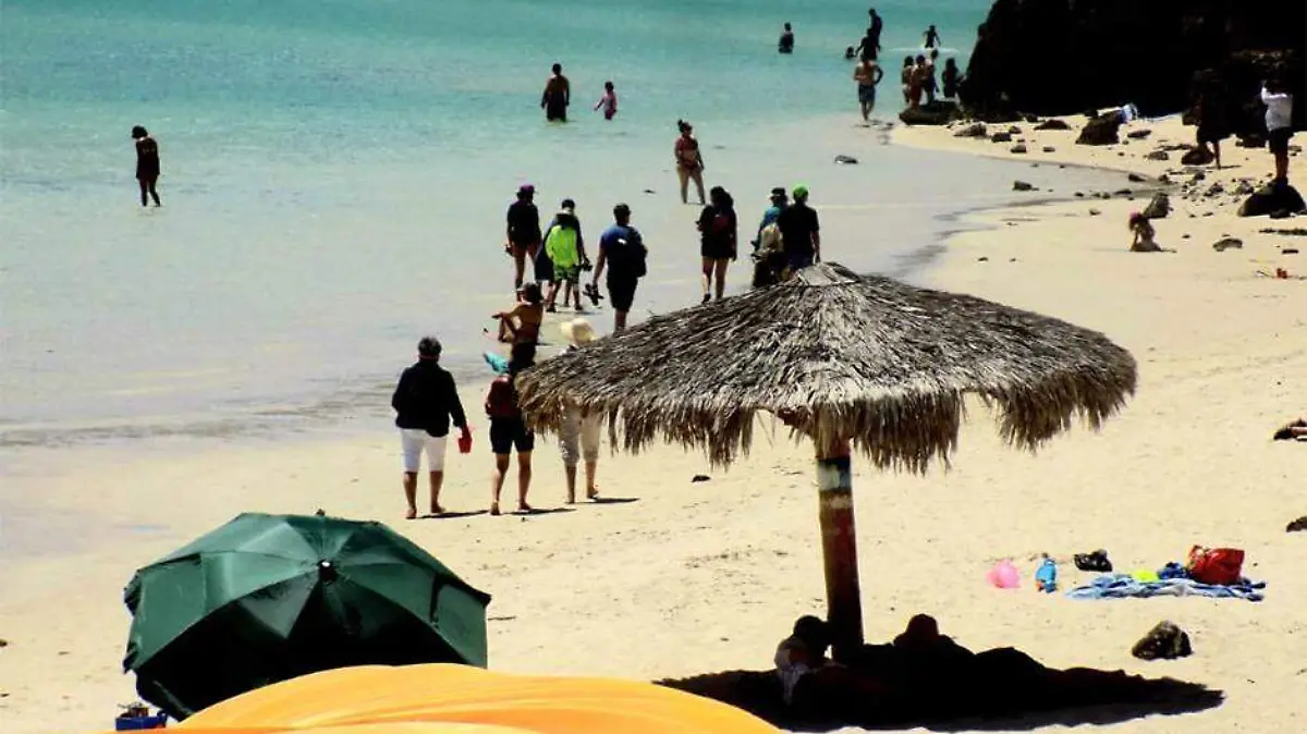 BCS turistas en Semana Santa