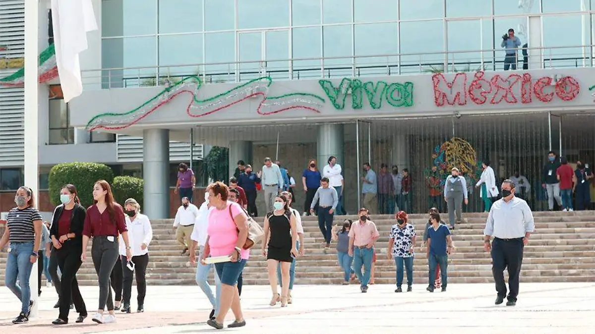 Gobierno BCS simulacro sismo