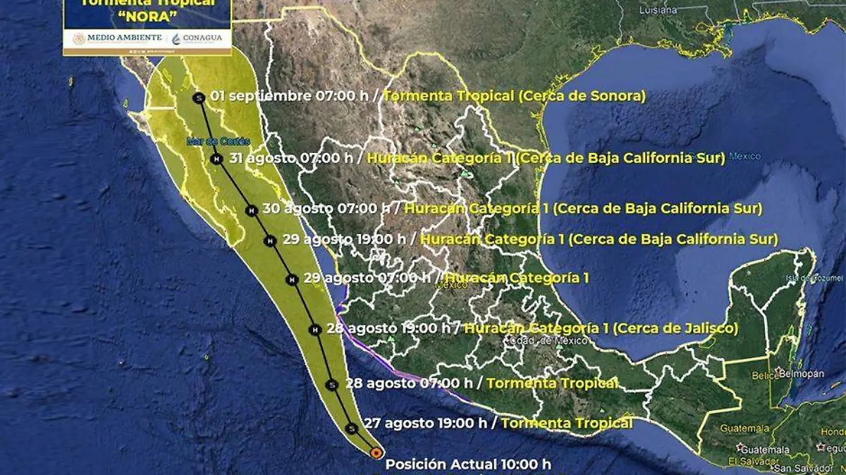 Huracan Nora 27ago 10hrs