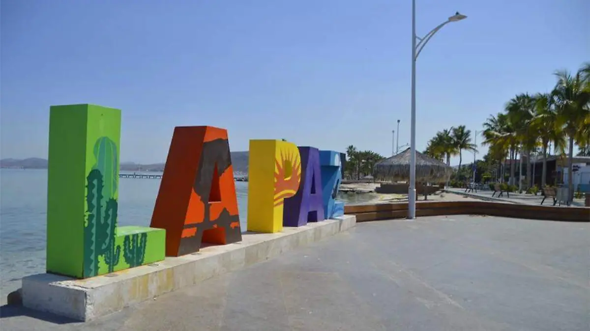 Malecón letras La Paz