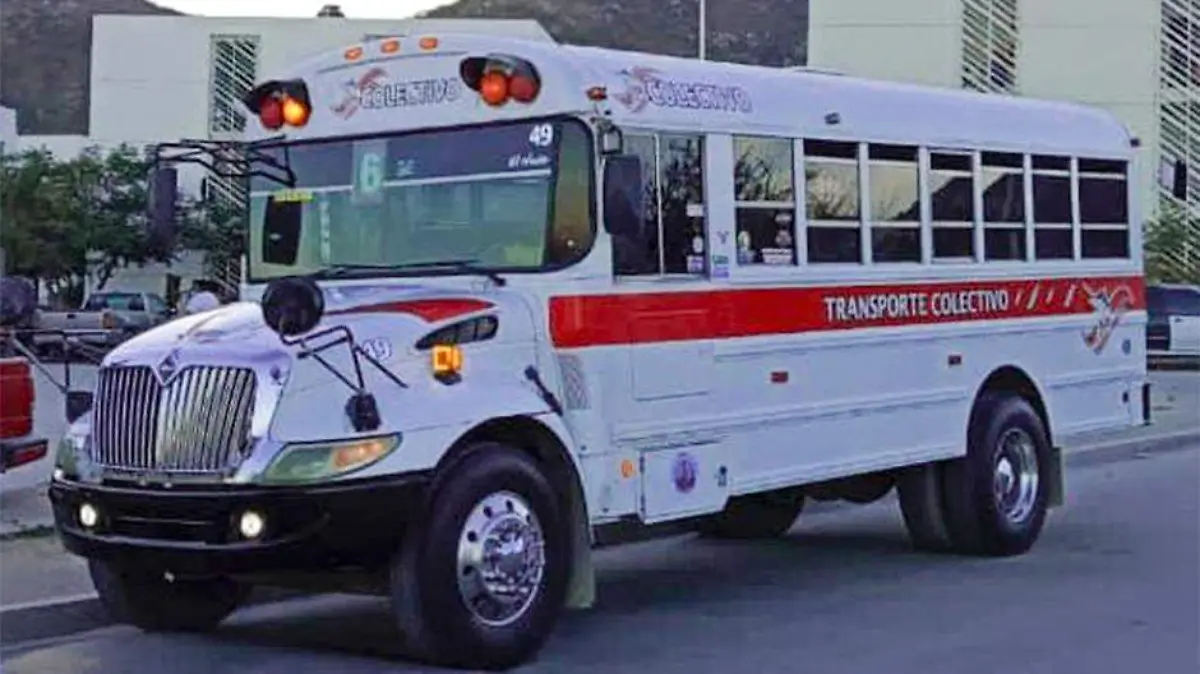 Transporte publico camion los cabos