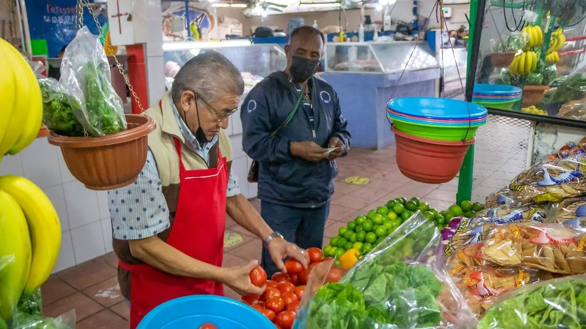 mercado puestos negocios trabajador