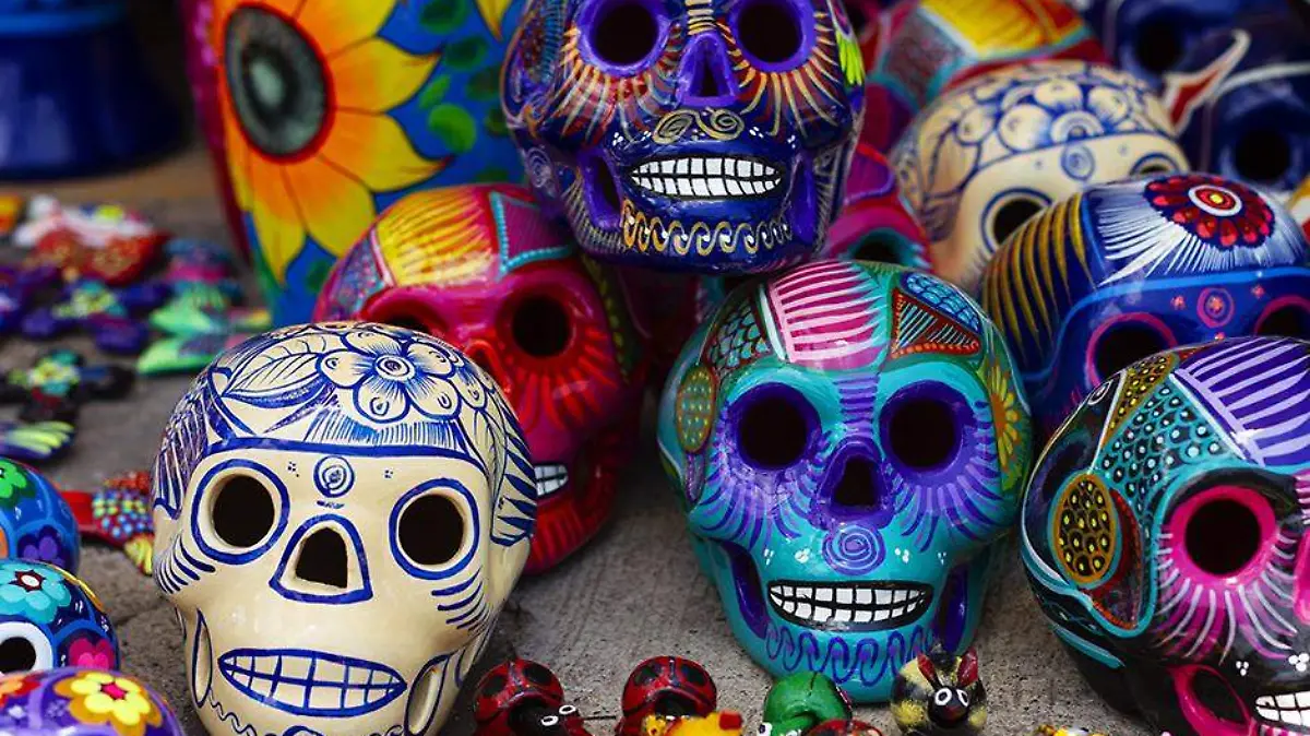 Calaveras altar de muertos