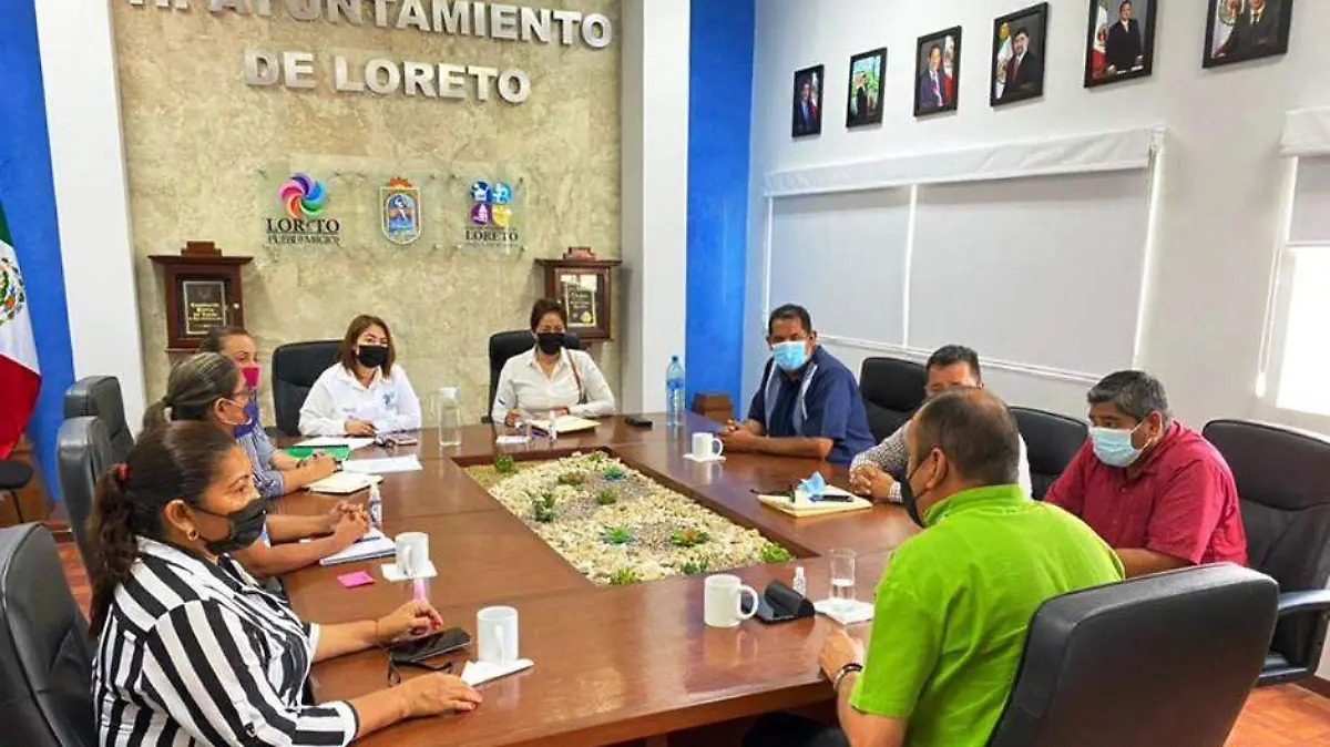 Alistan cambio de autoridades en Loreto