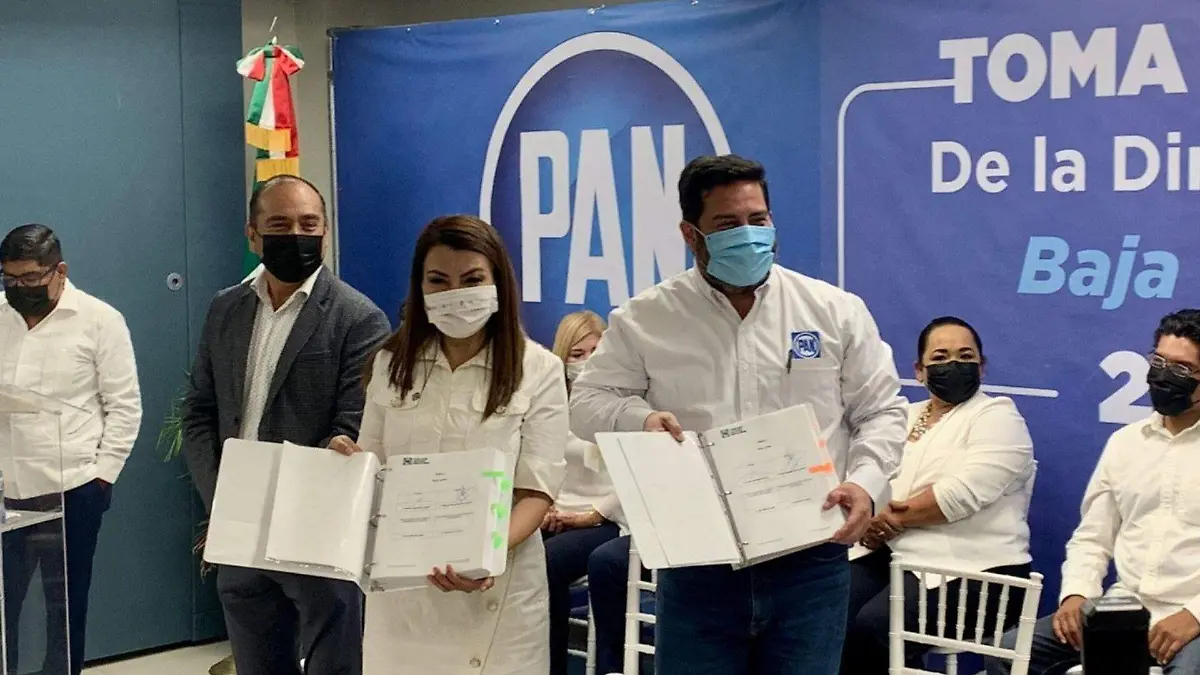 Lupita Saldaña presidenta del PAN