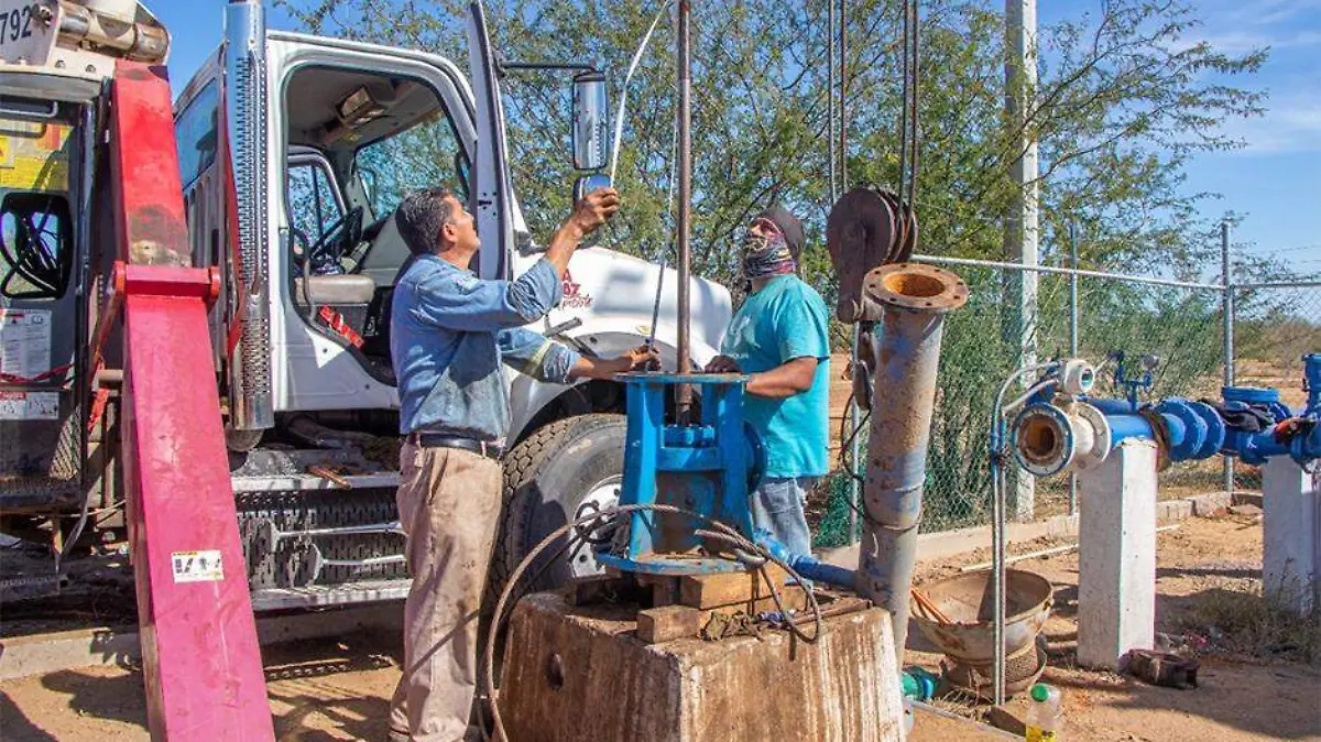 Pozo agua potable la paz