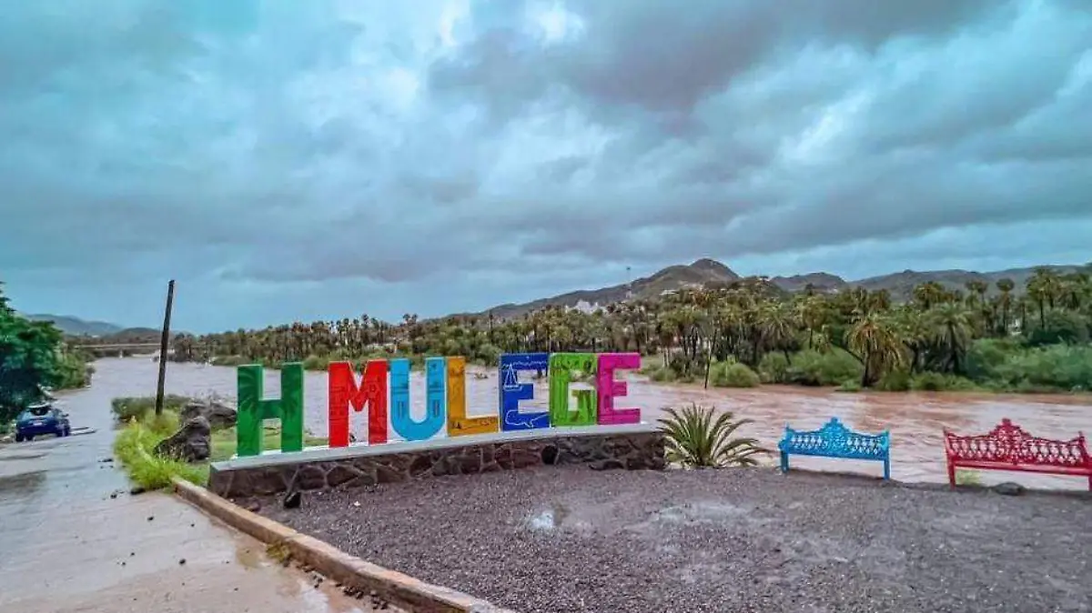 Mulege lluvias inundacion huracan 4