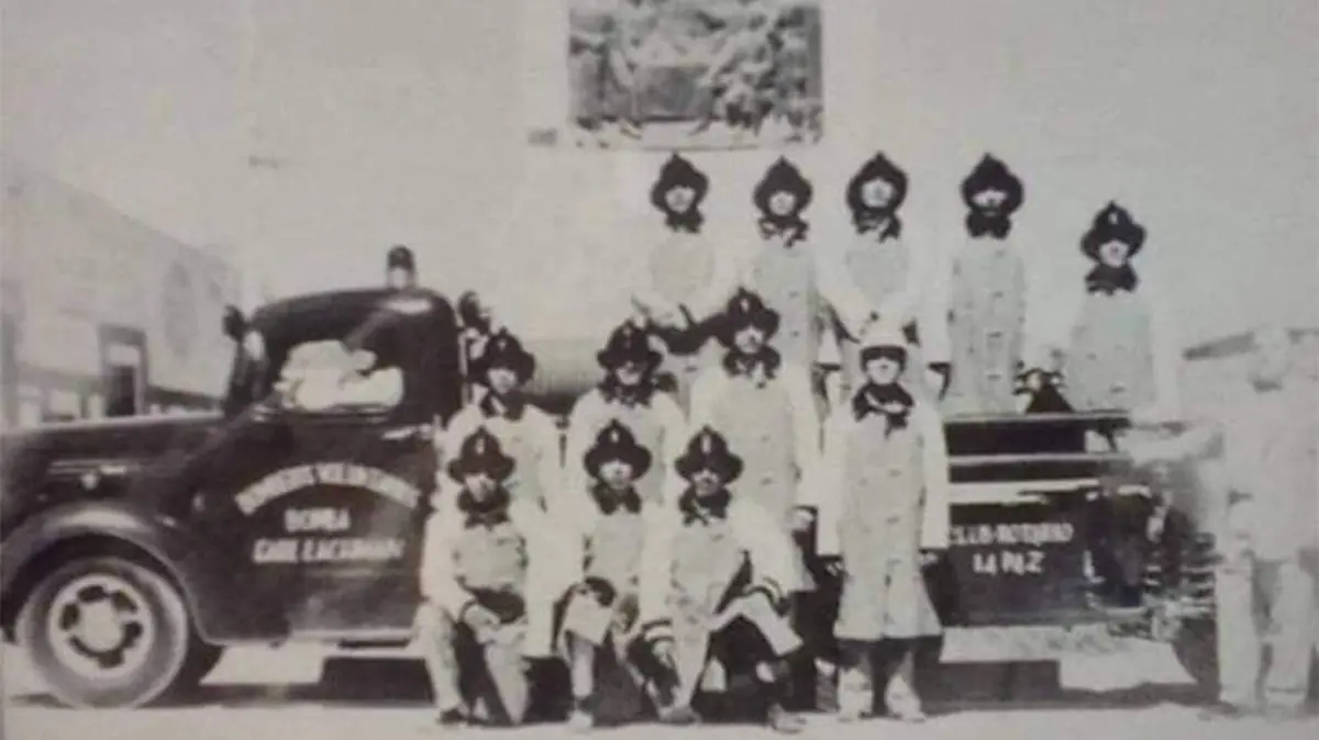 Bomberos La Paz foto historica
