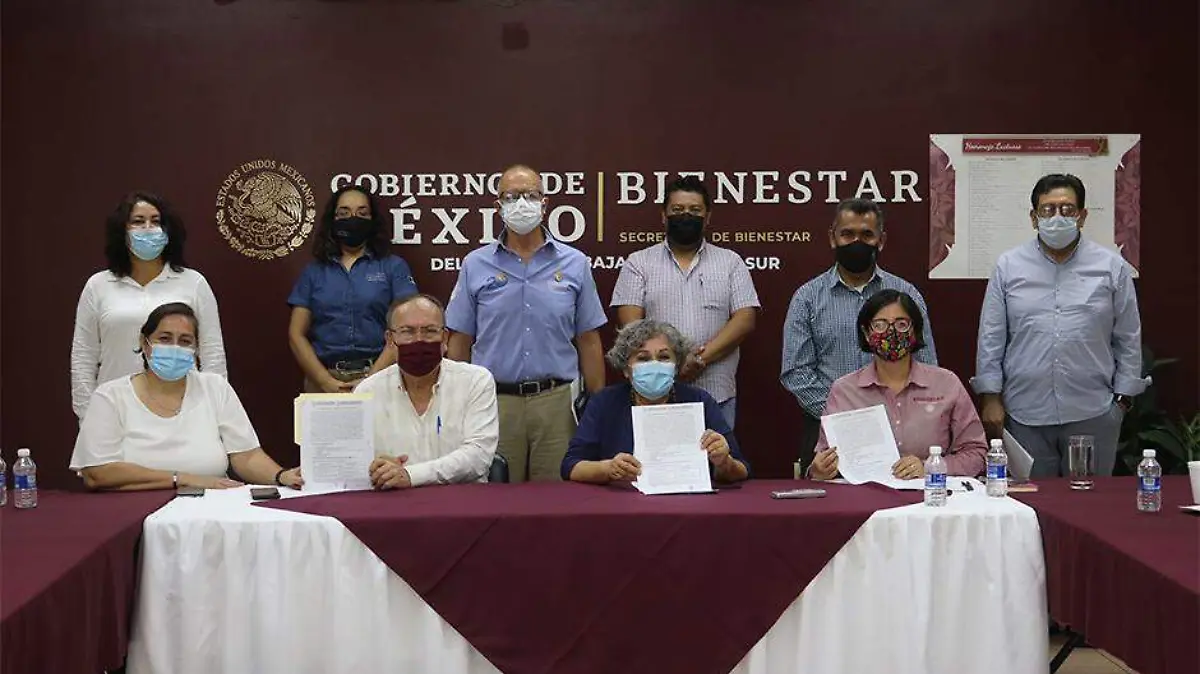 Firman Convenio SEP bcs Semarnat
