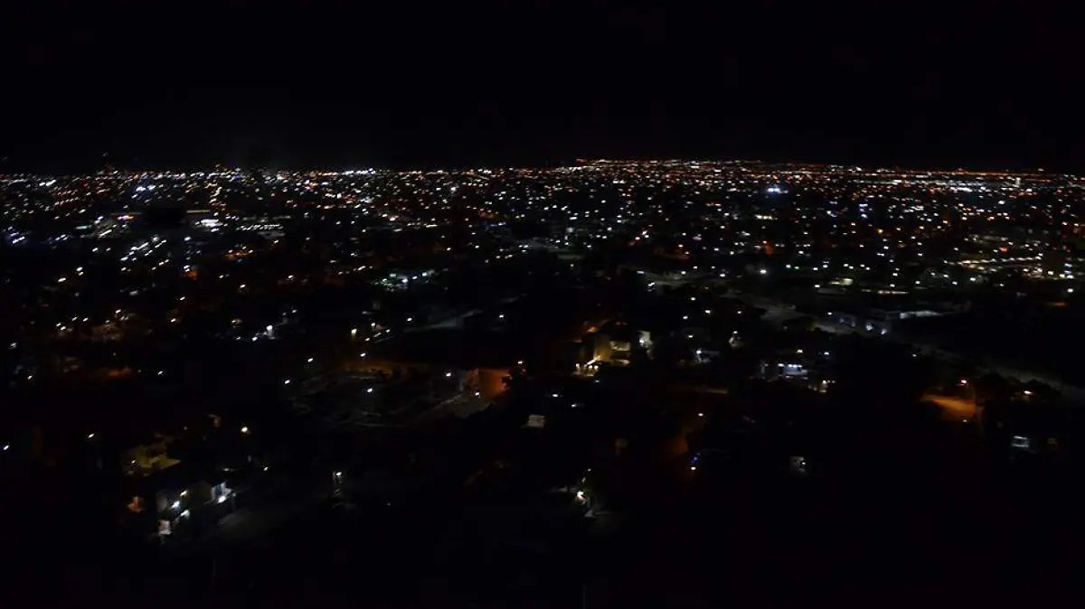 Ciudad La Paz luz noche