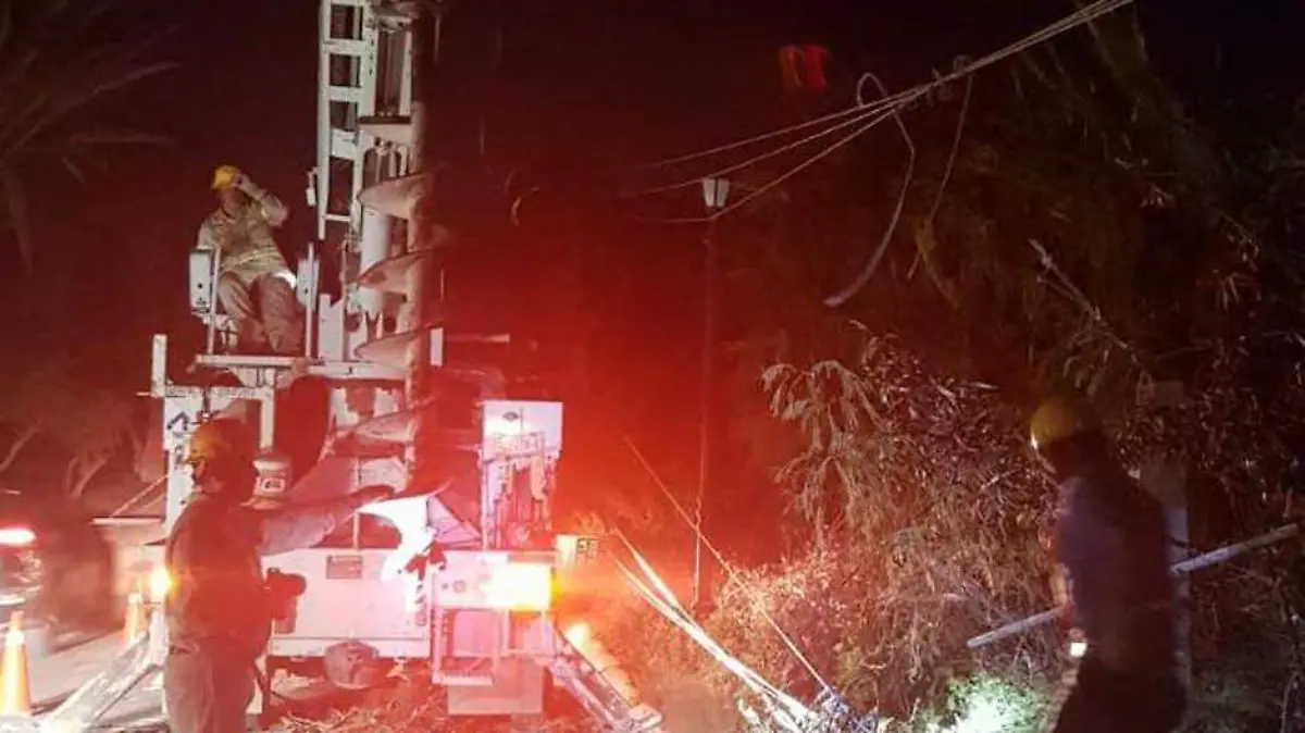 Luz CFE huracan BCS 1