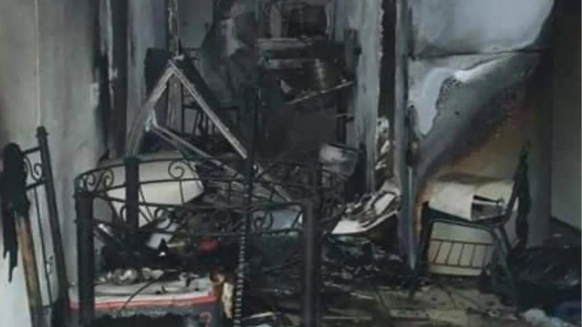 Incendio casa los cabos