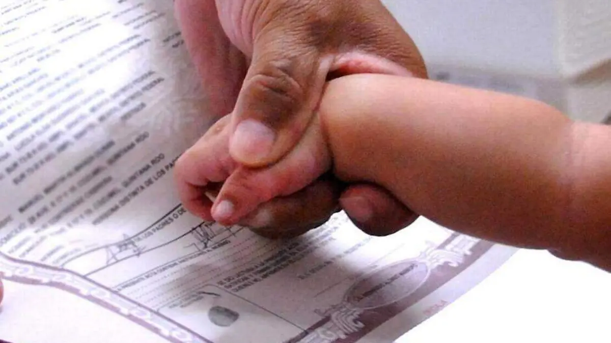 registro civil bebes