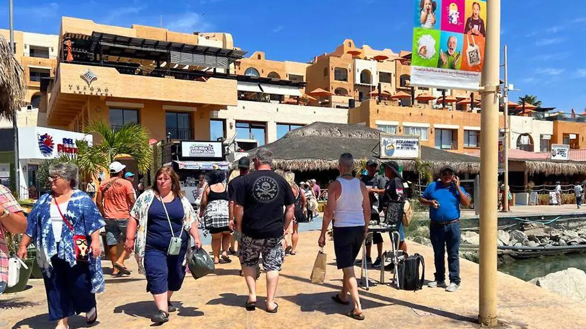 Turismo turistas marina los cabos