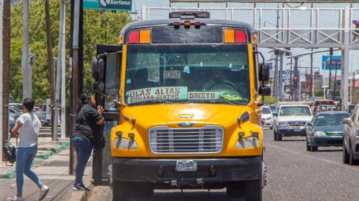 Tarifa transporte publico la paz