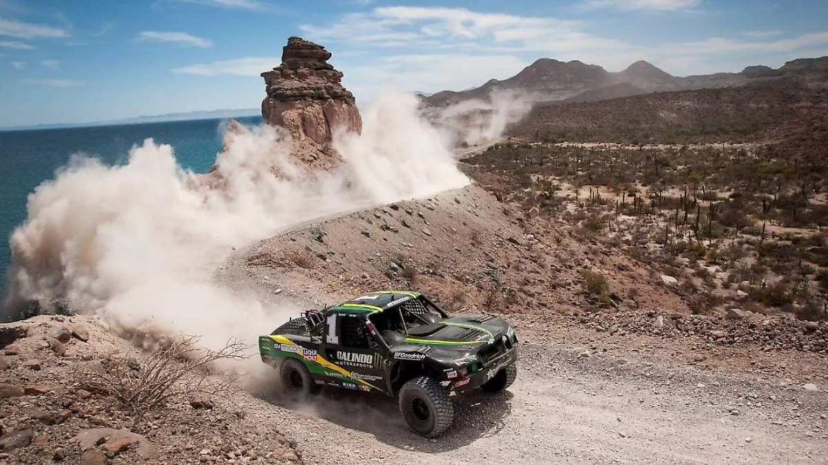 Hora llegada Baja 1000 a La Paz