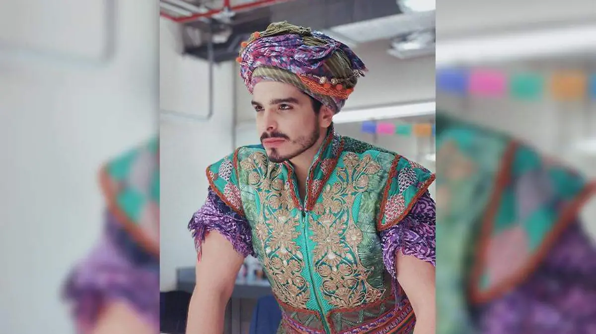 Actor paceño en musical de Aladdíno