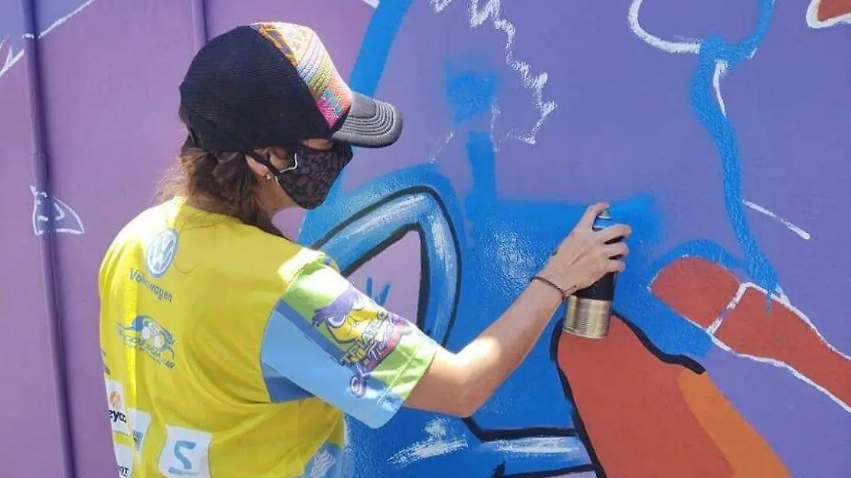 Mural feminicidio BCS