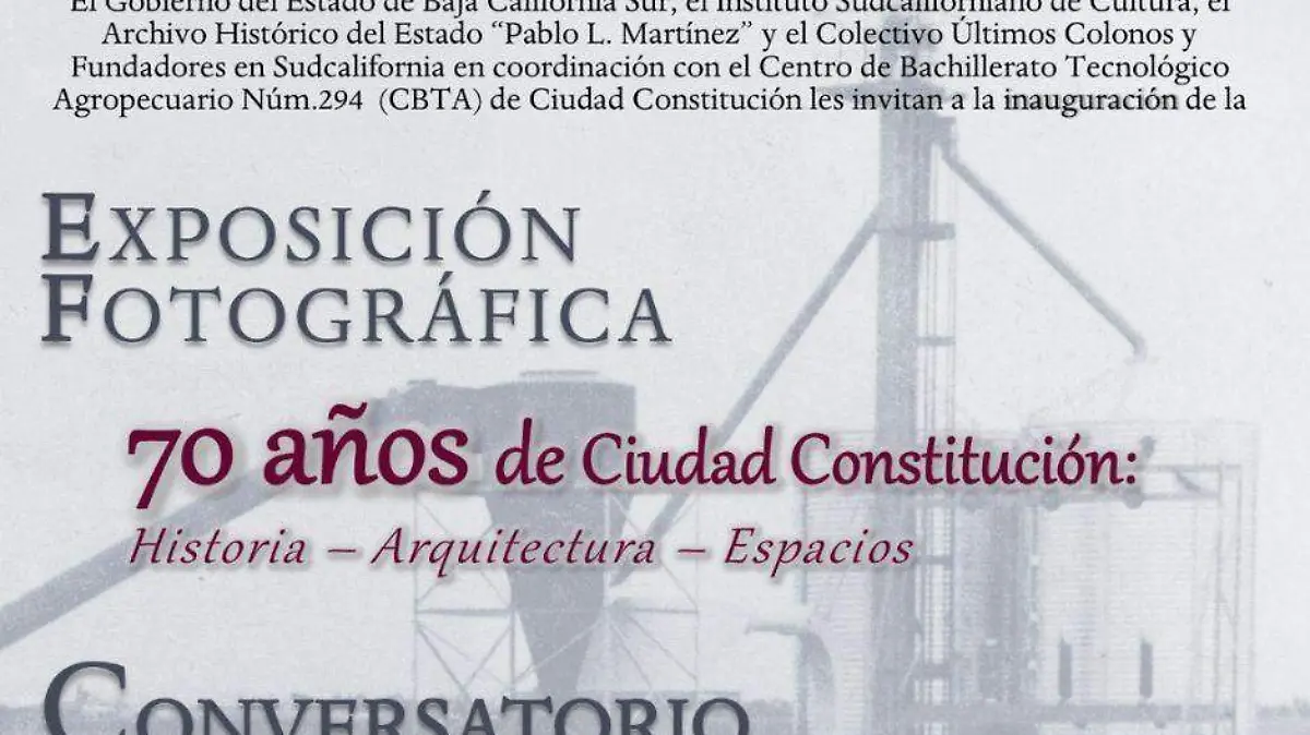 Exposición Comondú